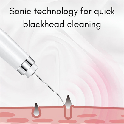Ultrasonic Cleanser Skin Scrubber Face Spatula, Skin Spatula Pore Cleaner Blackhead Remover Tools for Facial Deep Cleansing, Skin Exfoliating Tool