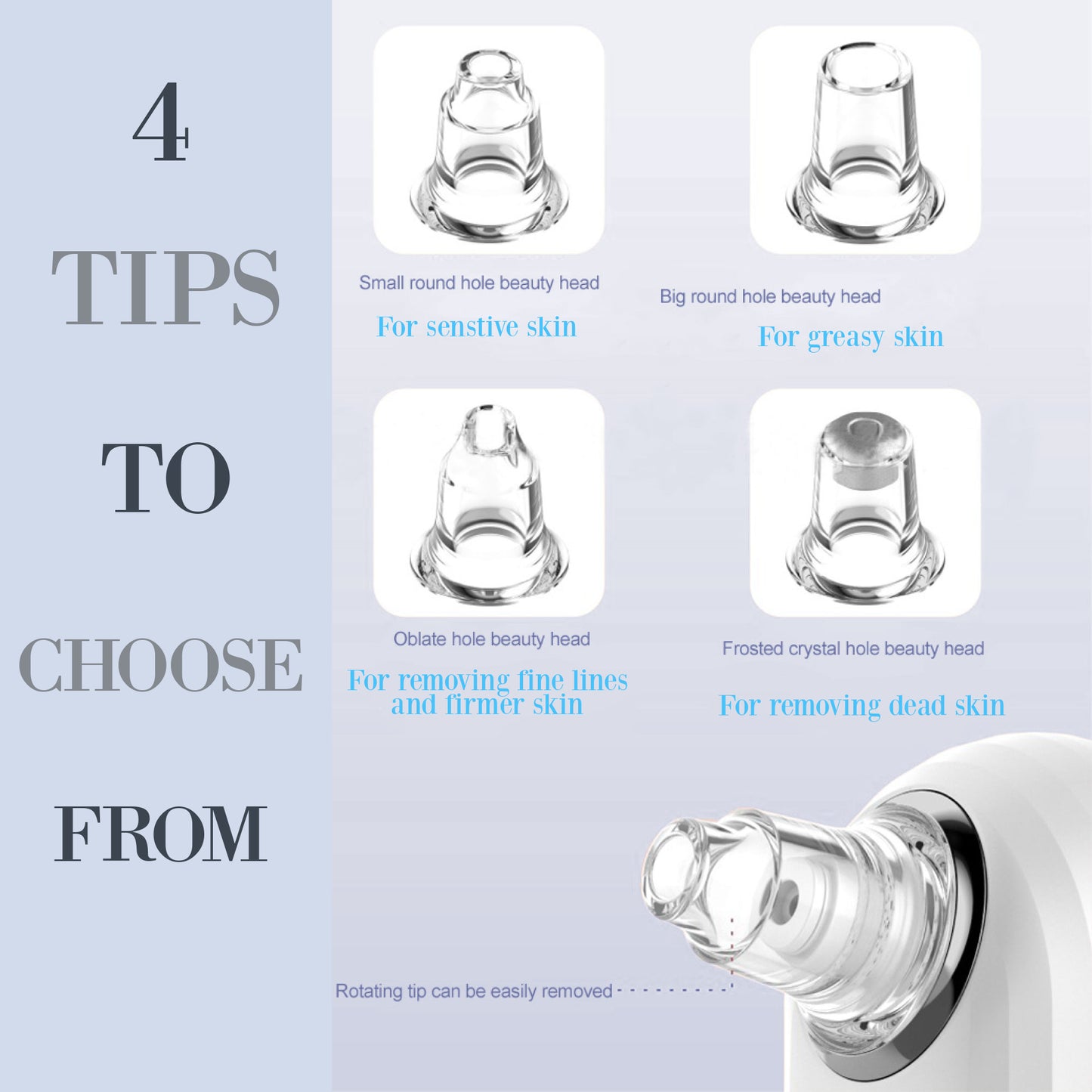 Mini Pore Vacuum — Blackhead Remover Kit