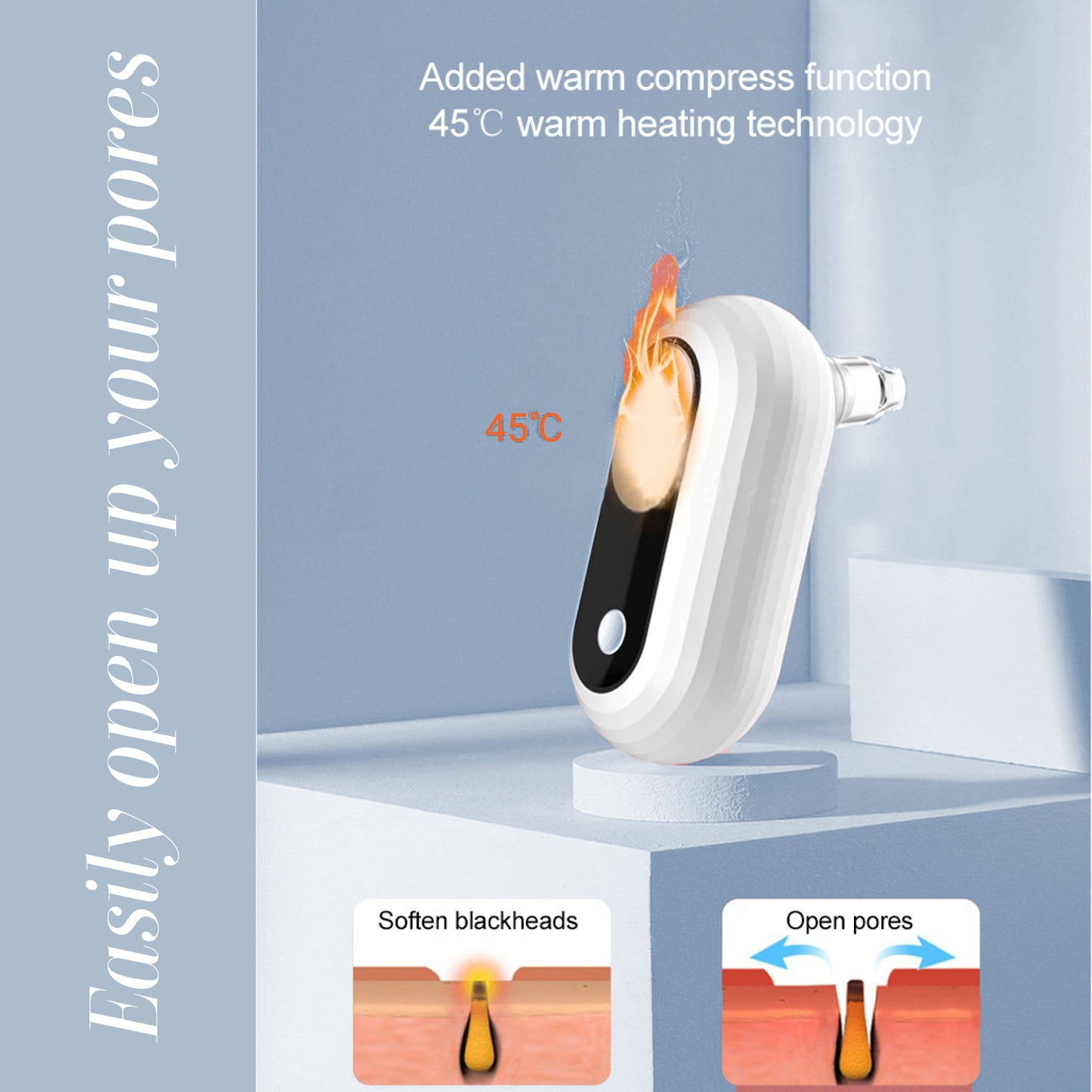 Mini Pore Vacuum — Blackhead Remover Kit