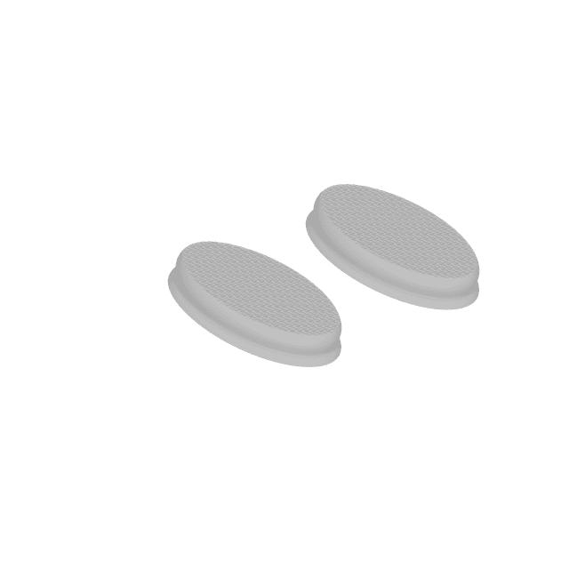 Replacement Pads — Lotion Applicator (2-Pack for Long Handle Scrubber)