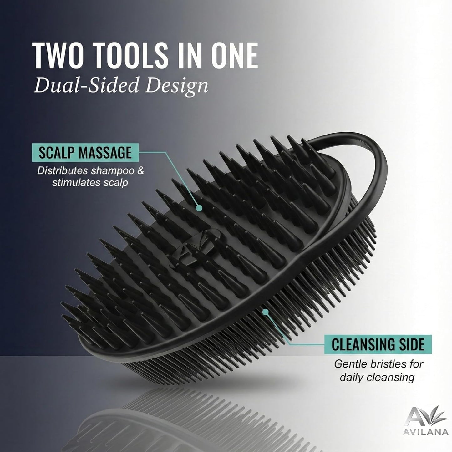 Silicone Body Scrubber — Scalp (Original)