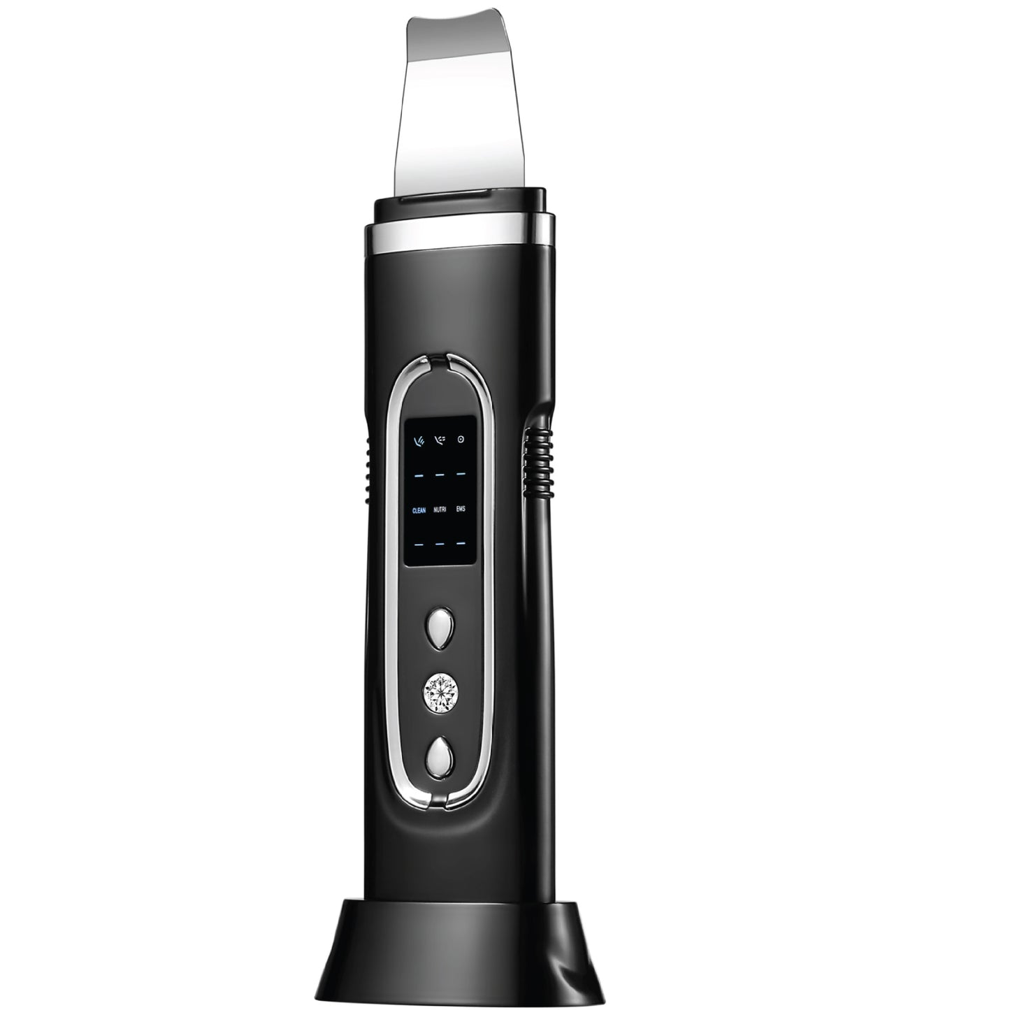 Ultrasonic Cleanser Skin Scrubber Face Spatula, Skin Spatula Pore Cleaner Blackhead Remover Tools for Facial Deep Cleansing, Skin Exfoliating Tool