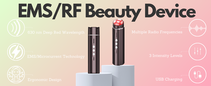 RF Microcurrent Facial Toner — Face & Neck Beauty Device