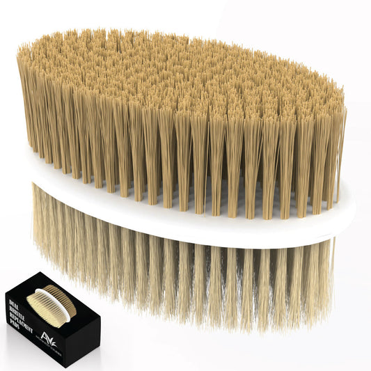 Replacement Pads — Soft & Stiff (2-Pack for Long Handle Scrubber)