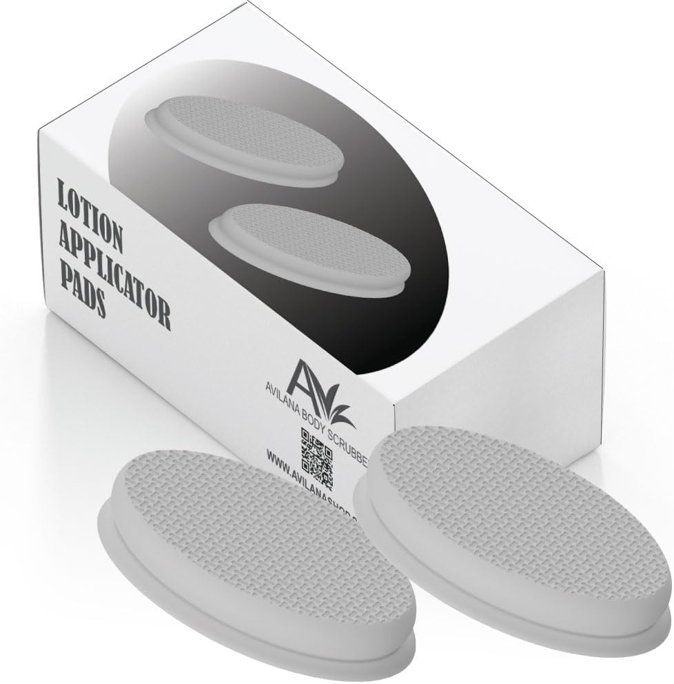 Replacement Pads — Lotion Applicator (2-Pack for Long Handle Scrubber)